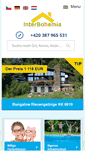 Mobile Screenshot of ferienhauser-tschechei.de